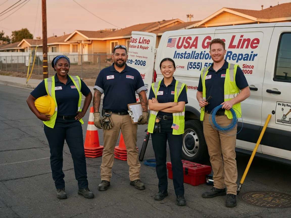 Gas Line Installation company in Asher, OK
